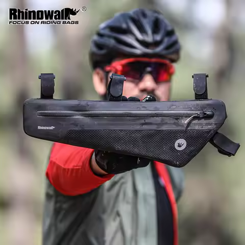 Rhinowalk Bicycle Frame Bag Bikepacking IPX4 Waterproof 2.6L/1.7L For Mtb Road Gravel Bike Accessori