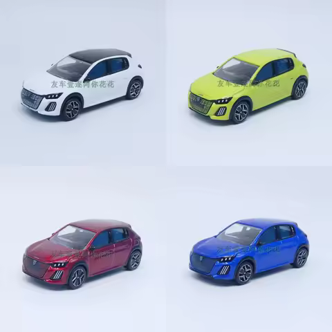 NOREV 1:64 Scale 208 2023 2024 Alloy Car Model Adult Classic Collection Souvenir Display Gift