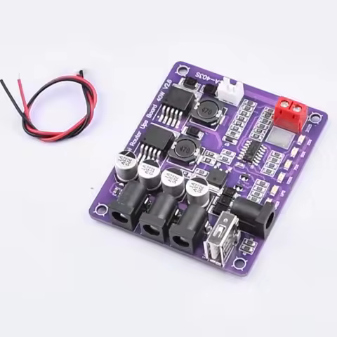 Mini Router UPS Board 40W - Battery Charging Board 5V/9V/12V Output Uninterruptible Power Supply for