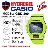 Anti-scratch Casio G-Shock GBD200 GBD200 Hydrogel Watch
