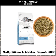 [REPACK] Molly Kitten &amp; Mother - Chicken (Cat Food) 1KG