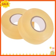 [Fast D]2Pack Hockey Tape Multipurpose Clear Shin Pad Sock Tape Roll Sports Gear 2.4cmx28M