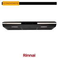 [ RINNAI ] RH-S3059-PBW Sleek &amp; Stylish Matt Black Design LED Slimline Hood