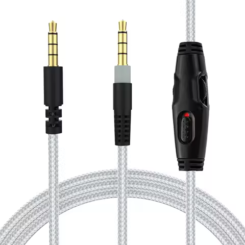 Headphone Replacement Cable with Mic Volume Control for Kingston HyperX Cloud Alpha ,HyperX Cloud Fl
