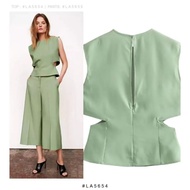 LA5654 - Green Basic | Blouse Blouse