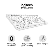 Bàn phím không dây Bluetooth Logitech K380 - Kết nối 3 thiết bị, giảm ồn, gọn nhẹ dễ mang đi, phù hợ