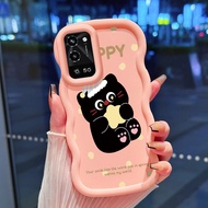 Casing For OPPO A56 5G Case Casing Cartoon Cat Pattern HP Soft Casing Silicone Softcase Macaron Casi