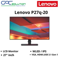 Lenovo P27q-20 27 Inch Monitor 3 Years Warranty