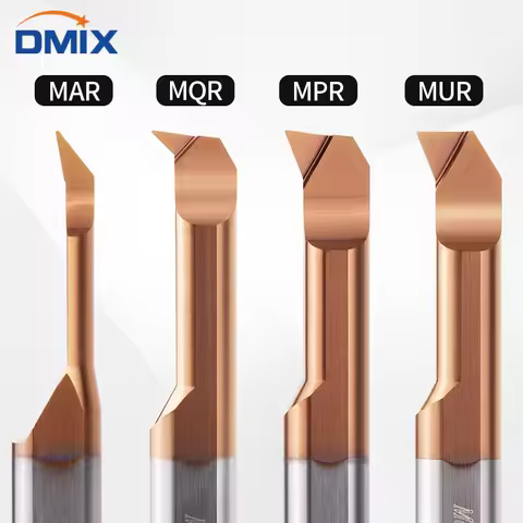 DMIX MQR MUR MPR MAR Carbide Boring Bar Miniature Internal Turning Tool Copying Small Hole Flat Bott
