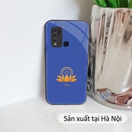 Midnight Blue Vivo Y15 S,Y17,Y19,vivo Y20,Y50,vivo Y72 5G Tempered Glass Case High Quality Glass Cas