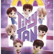 BTS Tiny Tan McD Throwback Edition Figurines