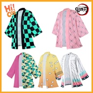 Anime Demon Slayer Kimetsu no Yaiba Kamado Tanjirou Cloak Tomioka Giyuu Cosplay Kochou Shinobu Haori