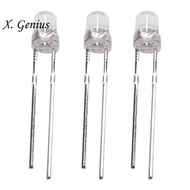 3mm White LED Light 100pcs Light Emitting Diode