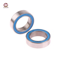 Myoloy 2Pcs 6700 2RS 10X15X4mm Motor Level Blue Rubber Seals Bearing Model Bearing Motor Bearing