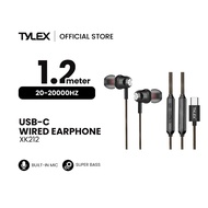 Tylex XK212 USB-C Wired Earphones