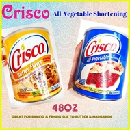 ♞,♘,♙16oz / 48oz Crisco All Vegetable Shortening Transfat Gluten Free Butter/Margarine baking or fr