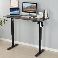 Mxtark 63 inches Electric Desk 1.6M Electric Height Adjustable Standing Desk One-Motor Desk Office/h