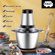 Electric food processor meat grinder 2L capacity Stainless Steel