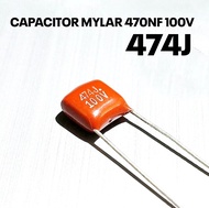 (GROSIR) CAPACITOR MILAR 474 474J 100V 470K 470N 470nF 100VOLT