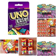 108 Card UNO Deck, Mini UNO 4x5.5 (cm), UNO FLIP, UNO FLIP Face Boardgame Toy UNO Card