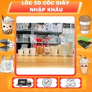 Lot of 50 imported paper cups with capacity from 30ml to 500ml_office cups and disposable items