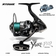 BEARKING RTBLUE YURI-PRO Worm Shaft Spinning Reel Long Cast 3X DRIV Slow Descent Dense Line Lay Wate