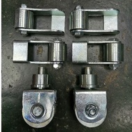 BESI FOLDING GATE ROLLER &amp; SWING BEARING SET Gate Roller Metal Auto Gate Roller Wheel High Quality Moving Wheel