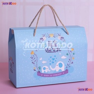 Paper Bag Ulang Tahun Aesthetic Tas Goodie Bag Paperbag Goodiebag Paperback Kertas Bungkus Kado Souv