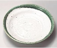 kbu3-312-22-643 Round Plate Oribe Twist 6.0 Plates [20.5 x 20 x 3.5 cm] Japanese Cuisine Ryotei Ryok