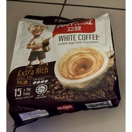 AH HUAT AHWAT WHITE COFFEE EXTRA RICE (MORE KAW) 1pack 15pcs