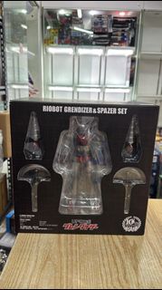 全新 有UFO Sentinel Riobot Grendizer & Spazer Set 10th Anniversary 千值練 巨靈神