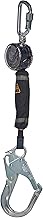 MSA VTOHW-021-DA-AF V-Tec Arc Flash Personal Fall Limiter, 6.5' (2m), Single-Leg, Aluminum Hardware,