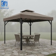 Gazechimp SiaBiced Replacement Gazebo Canopy Protection Double Tier Canopy Top Waterproof Gazebo Roo