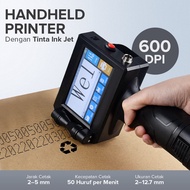 LEOMN Mesin Coding Expired Date Logo Portable Handheld Printer Inkjet - PIG800 - Black