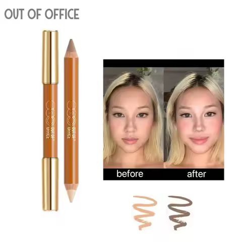 Ooo Double-Headed Shadow Contour Stick Pencil Highlight Contouring Grooming Long-Lasting Flawless Be