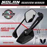 DO BMW NOLAN Rearview Mirror BMW NOLAN Model Motorcycle Rearview Mirror FULL ALUMINIUM CNC Universal
