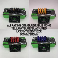 AJI ORI ADJ MONO 200MM / 205MM LC135 Y15ZR Y16ZR AJI RACING MONOSHOCK ABSORBER STANDARD ADJUSTABLE M
