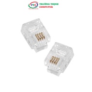 RJ11 4 TIM PHONE HEAD (100 pieces)
