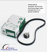 Timing Belt & Tensioner Kit INA For Ford Focus Kuga Volvo V40 S60 V60 1.5 1.6 B4164T 31330784 530049