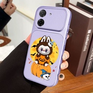 YBD Leather Phone Case For Redmi A3 A3X A1 A2 2022 Xiaomi POCO C61 4G Fashion Halloween Festival Car