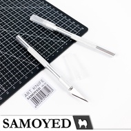 SAMOYED AK-2S Pisau Seni / Ukir / Pen-Type Precision Art / Craft / Hobby Knife / Cutter