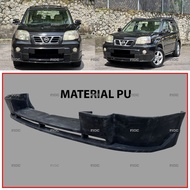 Nissan X-Trail Xtrail T30 1st Gen (2003-2007) Nismo Look Front Depan Skirt Lip Bodykit Material pu