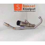 YAMAHA R15 / MT15 EXHAUST FULL SYSTEM SC PROJECT RACING EXHAUST FOR MOTORCYCLE YAMAHA R15 V3 MT