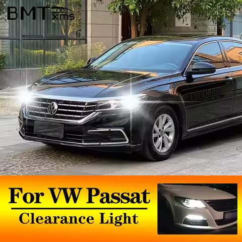 BMTxms 2Pcs T10 W5W 921 Car LED Bulbs Clearance Lights Parking Lamp Canbus For VW Passat B5 B6 B7 B8