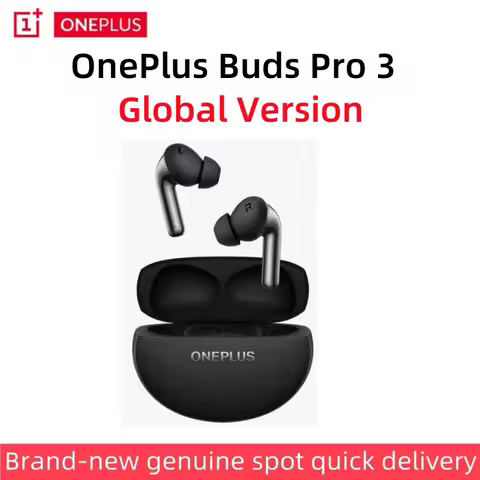 Oneplus Buds Pro 3 Global Edition TWS Bluetooth 5.4 Headphones 50dB Noise Reduction Space Audio Plus