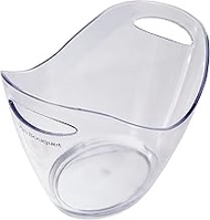 Vin Bouquet Transparent Champagne Cooler for Two Bottles ABS 23 x 29 x 40 cm