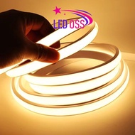 220v waterproof Neon COB LED strip light for room decoration