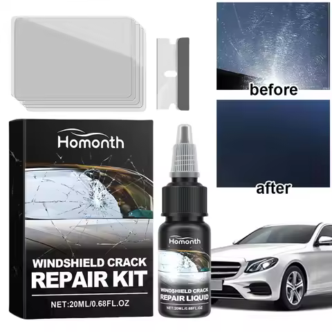Car Windshield Crack Repair Fluid Gone Crack Glass Repair Kit Windshield Repair Kit Windscreen Glass