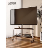 TV floor bracket living room bedroom stainless steel art mobile modern simple hanger 40-85 inch household