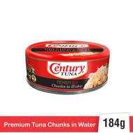 Century Tuna PREMIUM RED - Chunks in Water 184g